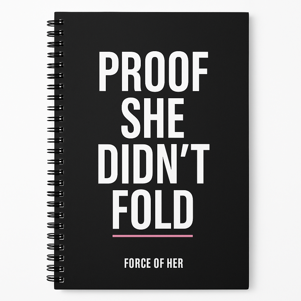 The Rise Line A4 Spiral Notebook