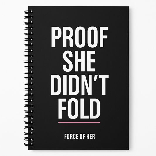 The Rise Line A4 Spiral Notebook